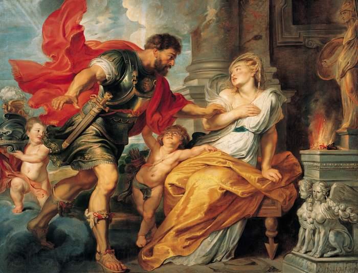 Peter Paul Rubens Marte e Rea Silvia
